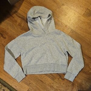 Athletic Works Girls Gray Hoodie Size Medium 7-8